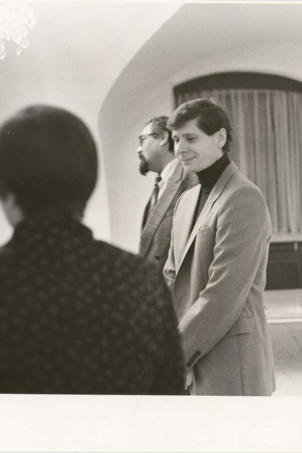 vpravo Jiří Stejskal